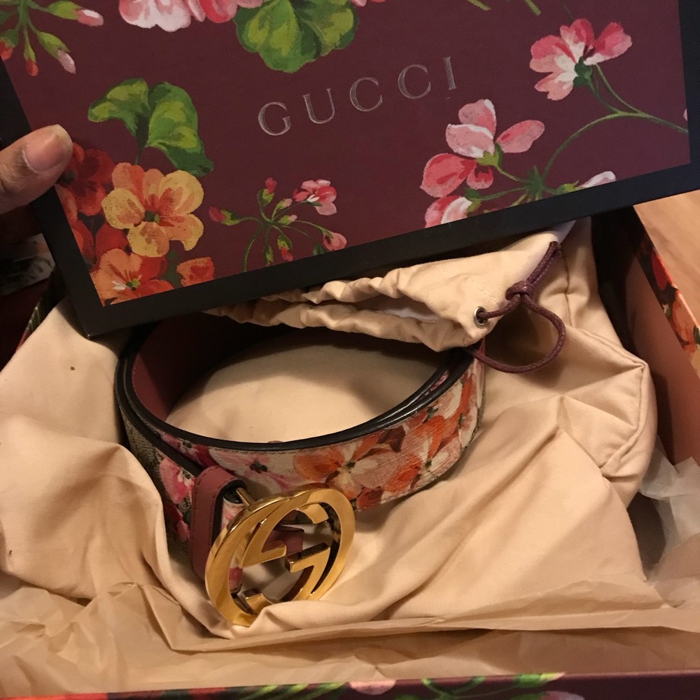 Gucci bloom belt